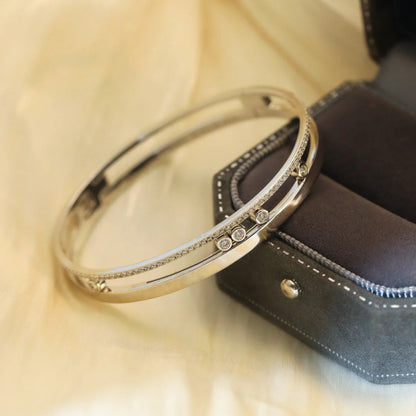 [Stellar Jewelry]Move Romane Diamond Bangle Bracelet