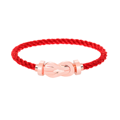[Stellar Jewelry]CHANCE LARGE 8 FIGURE BUCKLE NO DIAMOND BRACELET ROSE GOLD