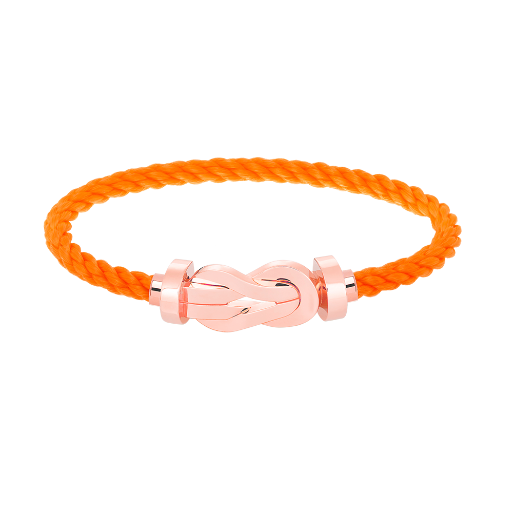 [Stellar Jewelry]CHANCE LARGE 8 FIGURE BUCKLE NO DIAMOND BRACELET ROSE GOLD