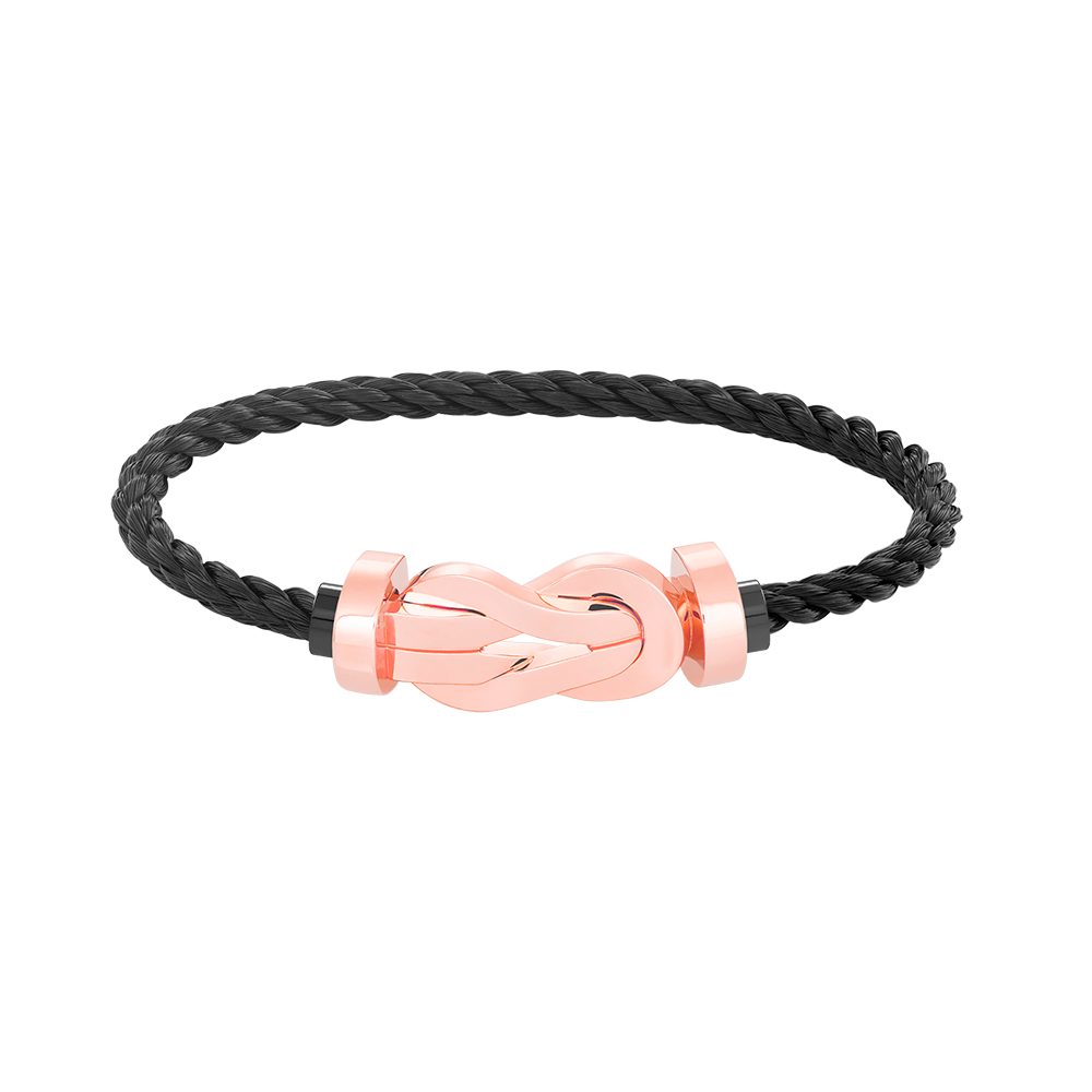 [Stellar Jewelry]CHANCE LARGE 8 FIGURE BUCKLE NO DIAMOND BRACELET ROSE GOLD