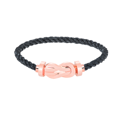 [Stellar Jewelry]CHANCE LARGE 8 FIGURE BUCKLE NO DIAMOND BRACELET ROSE GOLD