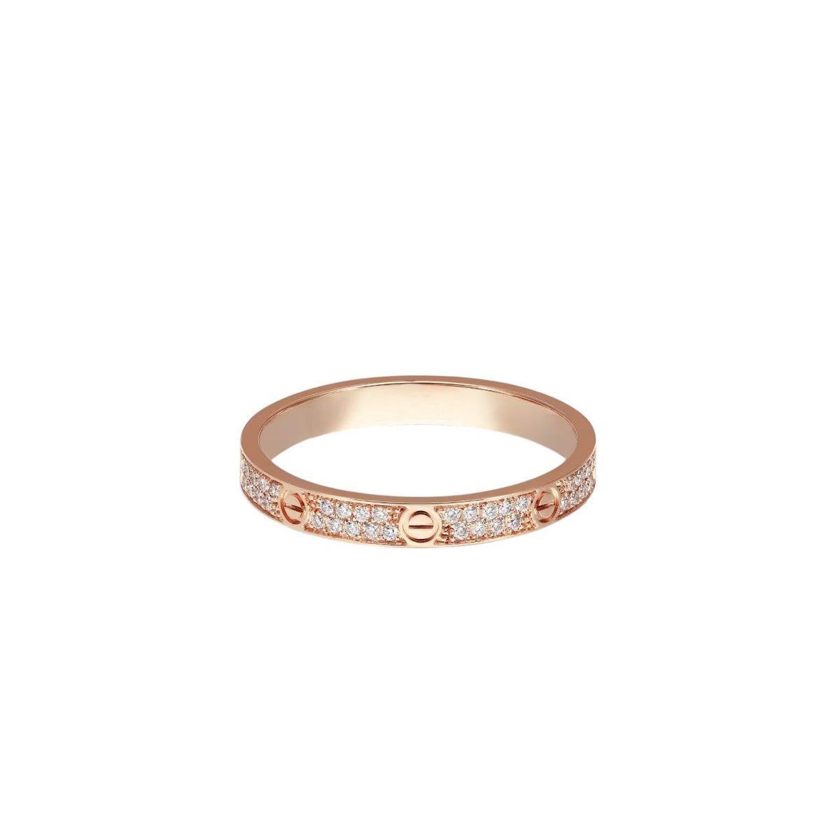[Stellar Jewelry]LOVE RING 2.65MM DIAMOND