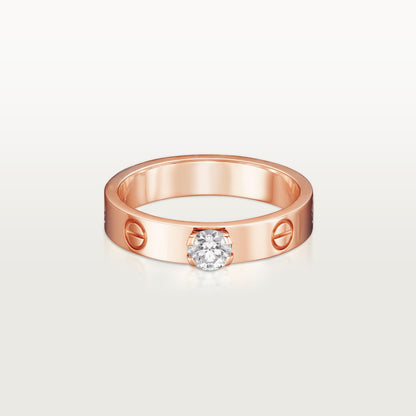 [Stellar Jewelry]LOVE RING 3.6MM 1 BIG DIAMOND