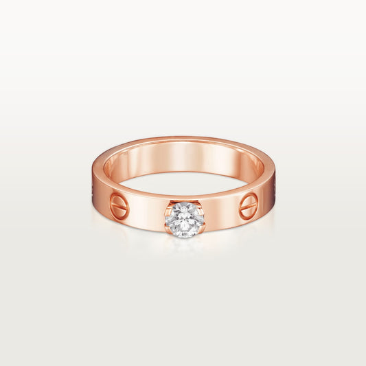 [Stellar Jewelry]LOVE RING 3.6MM 1 BIG DIAMOND