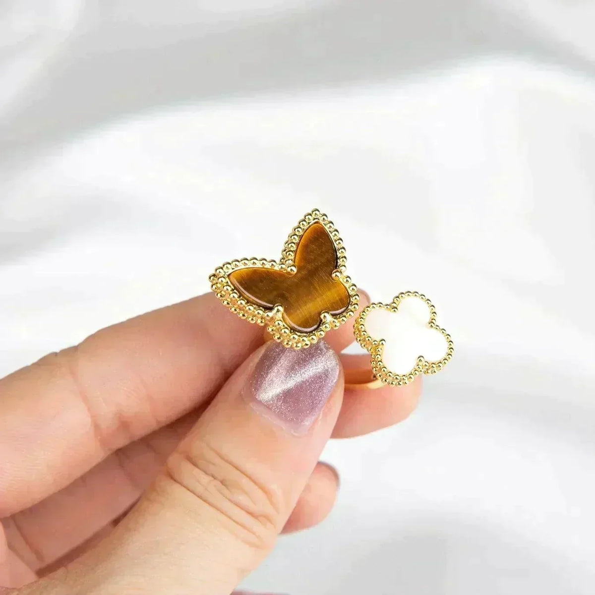 [Stellar Jewelry]LUCKY BETWEEN THE FINGER RING