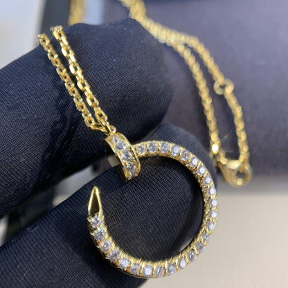 [Stellar Jewelry]JUSTE NECKLACE GOLD DIAMONDS