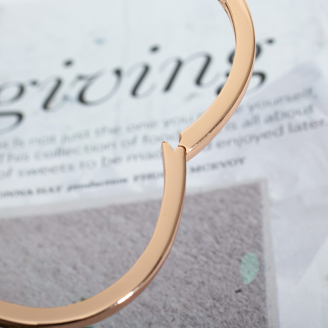[Stellar Jewelry]DREAM BRACELET OPEN PINK GOLD MOP DIAMOND
