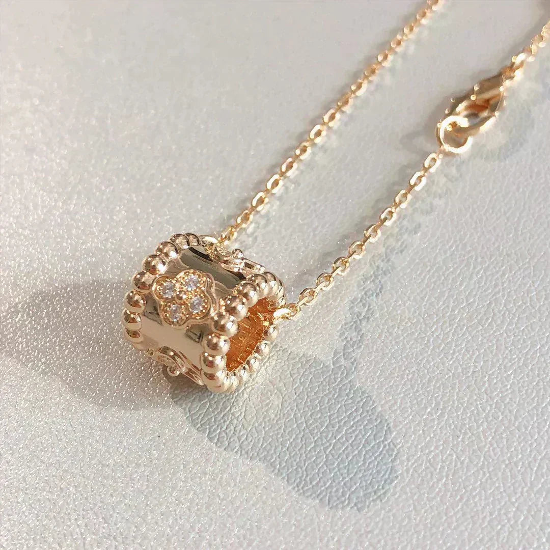 [Stellar Jewelry]PERLEE PEDANT NECKLACE GOLD / ROSE GOLD