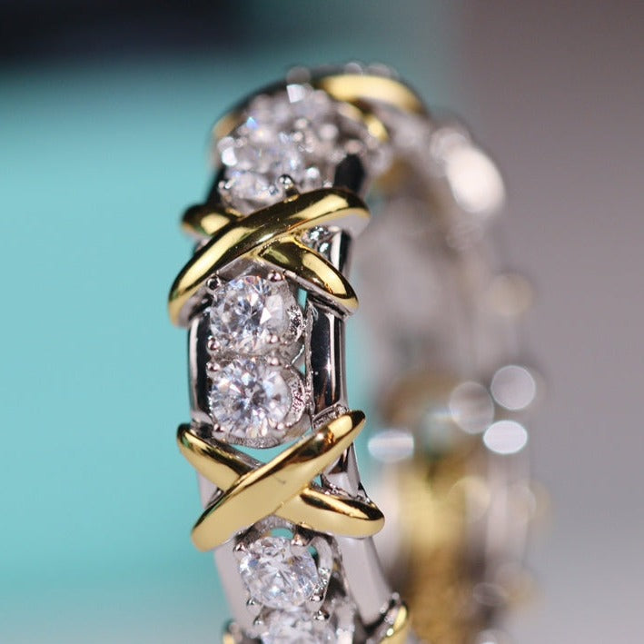 [Stellar jewels]SIXTEEN STONE RING GOLD