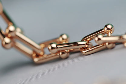 [Stellar jewels]HARDWEAR LINK GOLD NECKLACE
