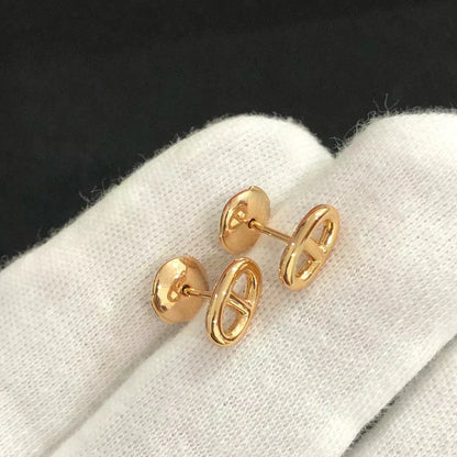 [Stellar Jewelry]CHAINE SMALL EARRINGS GOLD AND SILVER