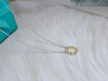 [Stellar jewels]SIXTEEN STONE NECKLACE GOLD