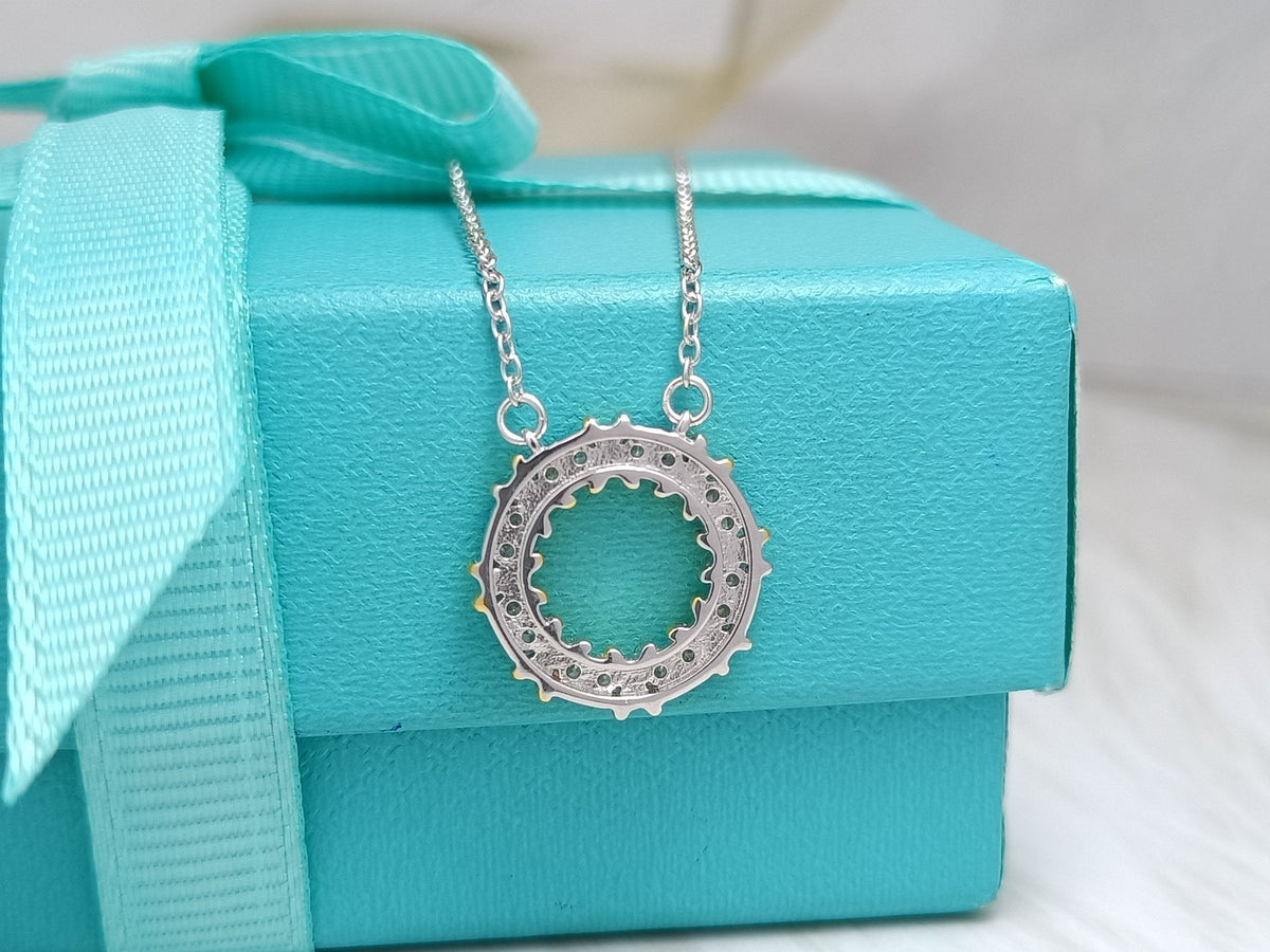 [Stellar jewels]SIXTEEN STONE NECKLACE GOLD