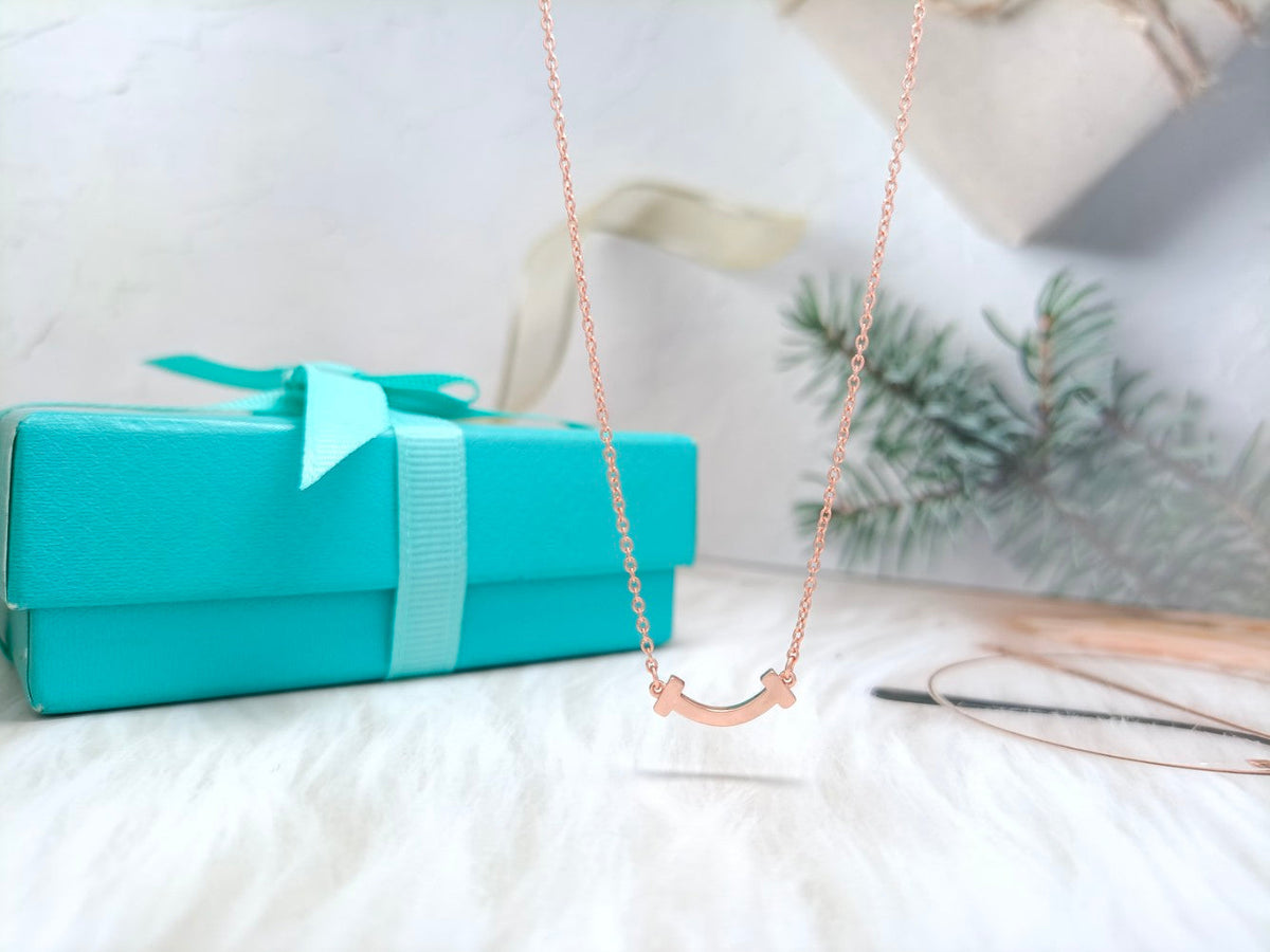[Stellar jewels]MINI SMILE PEDANT NECKLACE