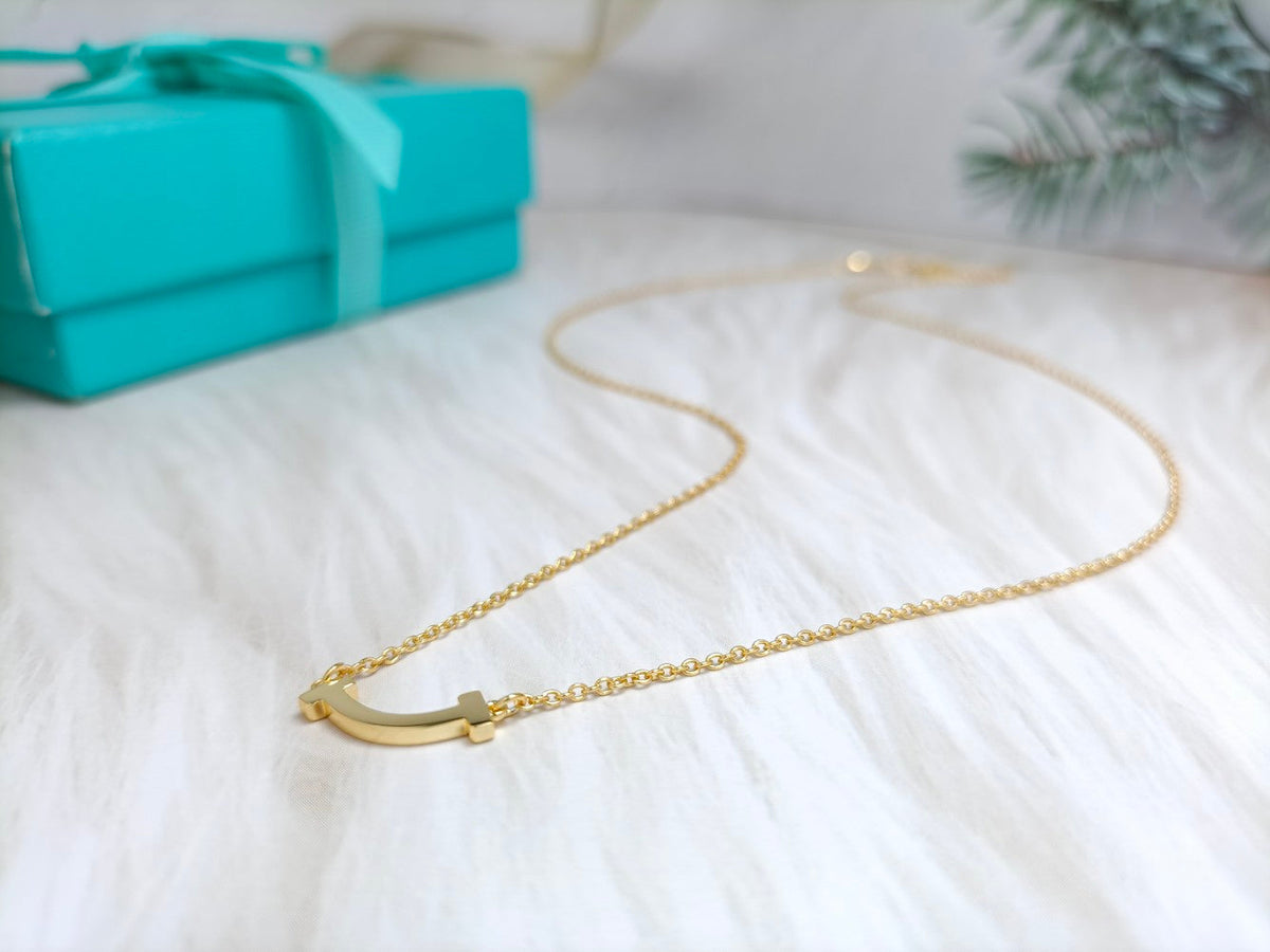 [Stellar jewels]MINI SMILE PEDANT NECKLACE
