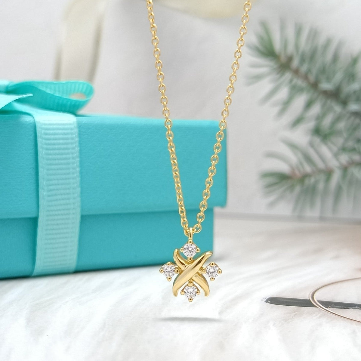 [Stellar jewels]PINWHEEL NECKLACE DIAMOND
