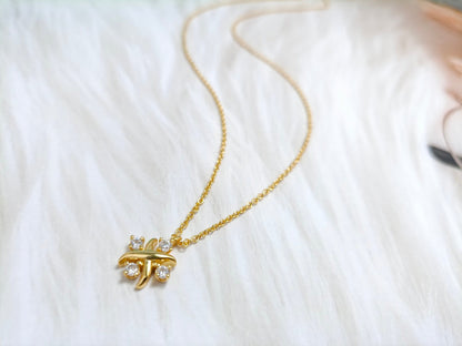 [Stellar jewels]PINWHEEL NECKLACE DIAMOND