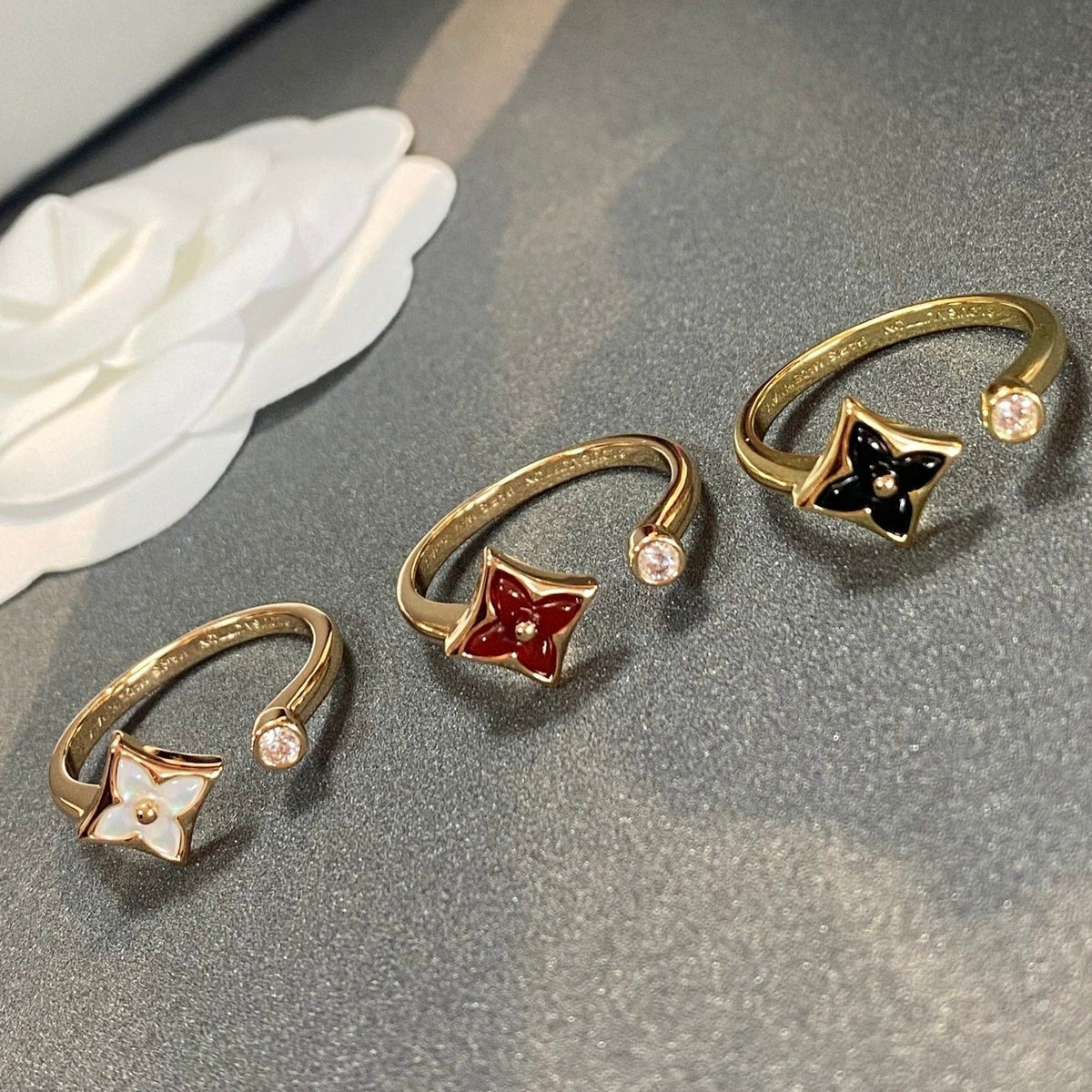 [Stellar Jewelry]STAR 1 DIAMOND OPEN RING