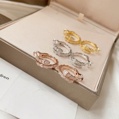 [Stellar Jewelry]SERPENTI EARRINGS DIAMOND
