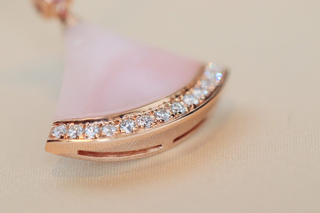 [Stellar Jewelry]DREAM NECKLACE PINK MOP DIAMOND
