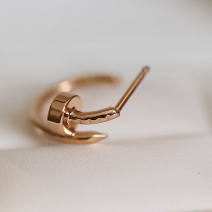 [Stellar Jewelry]JUSTE EARRINGS PINK GOLD