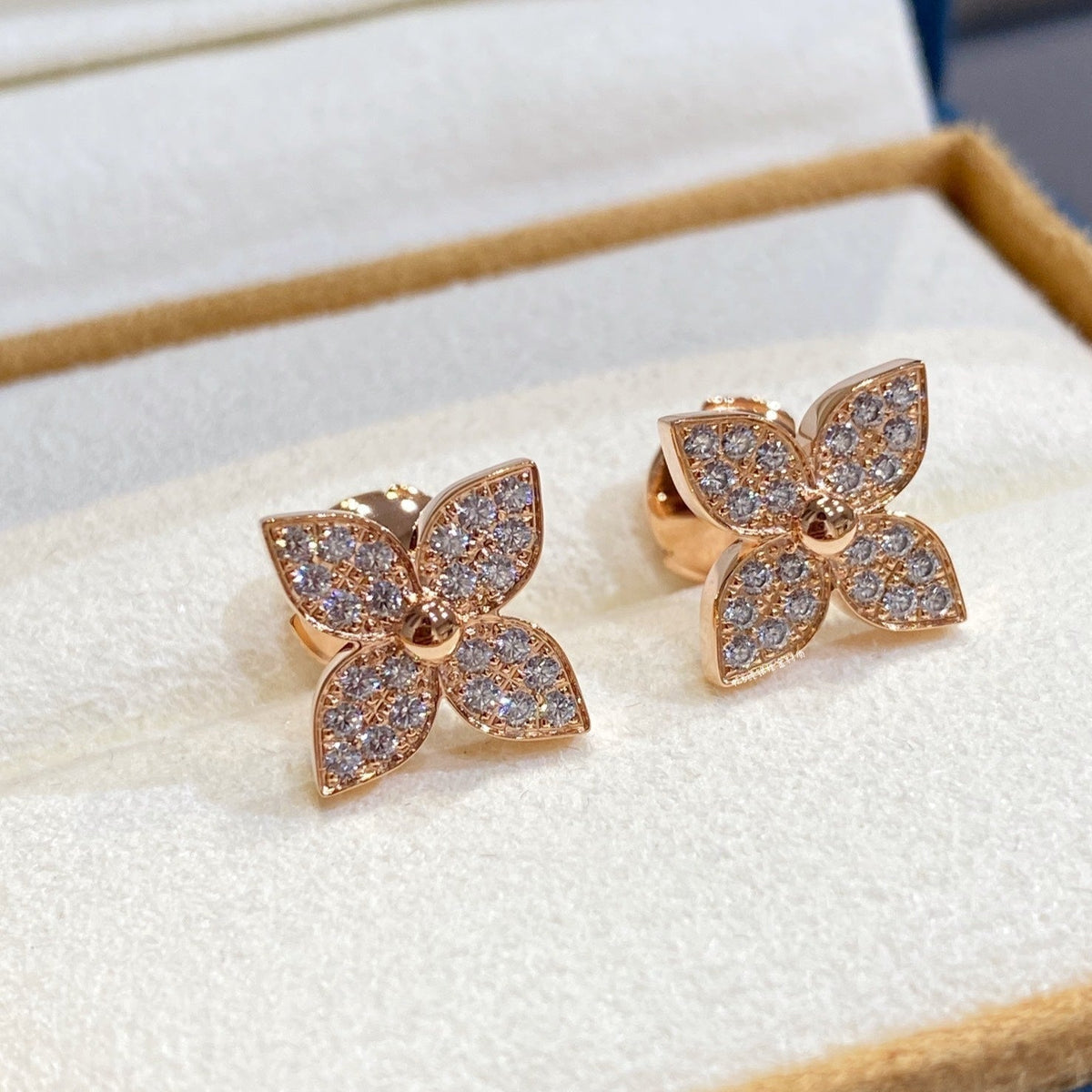[Stellar Jewelry]STAR DIAMOND EARRINGS