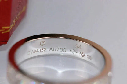 [Stellar Jewelry]LOVE RING 3.6MM DIAMOND PAVED