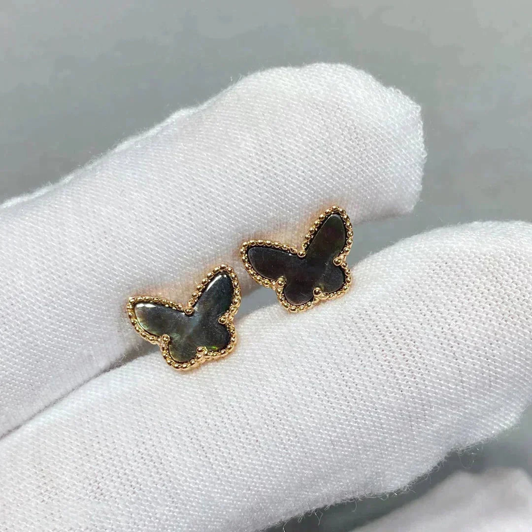 [Stellar Jewelry]BUTTERFLY DARK MOP  EARRINGS