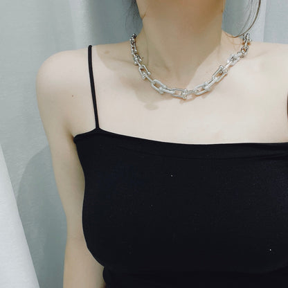 [Stellar jewels]HARDWEAR NECKLACE DIAMOND PAVED