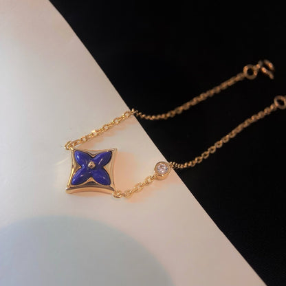 [Stellar Jewelry]COLOR STAR PINK GOLD DIAMOND BRACELET
