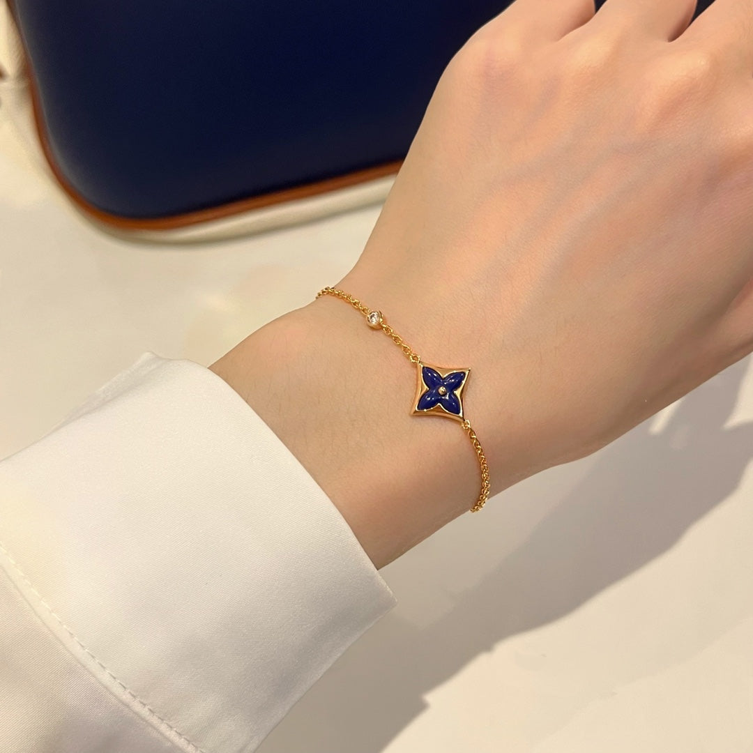 [Stellar Jewelry]COLOR STAR PINK GOLD DIAMOND BRACELET