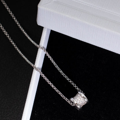[Stellar Jewelry]ZERO 1 SILVER DIAMOND NECKLACE