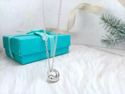 [Stellar jewels]SNAIL PEDANT SILVER NECKLACE