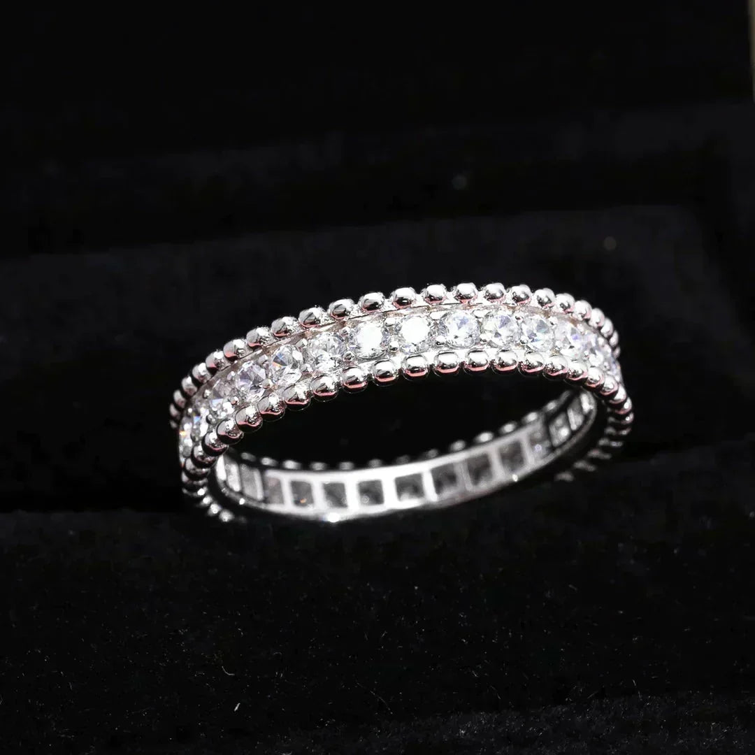 [Stellar Jewelry]PERLEE DIAMOND SILVER RING