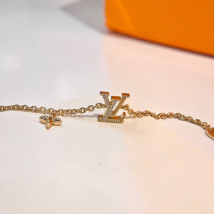 [Stellar Jewelry]LOGO STAR MOTIF GOLD BRACELET