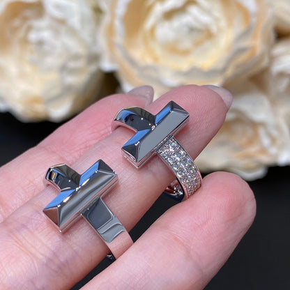 [Stellar jewels]T WIRE MEDIUM DIAMOND RING