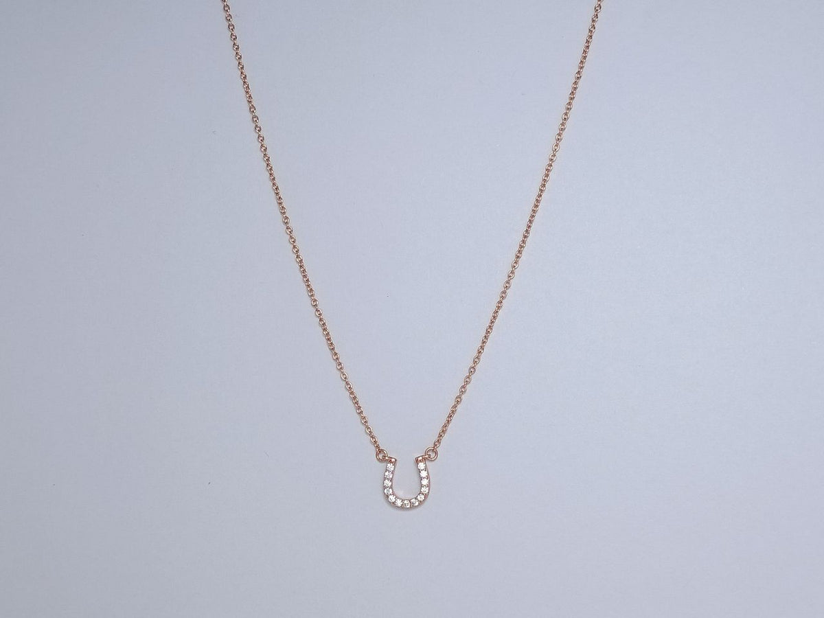 [Stellar jewels]U PEDANT DIAMOND NECKLACE