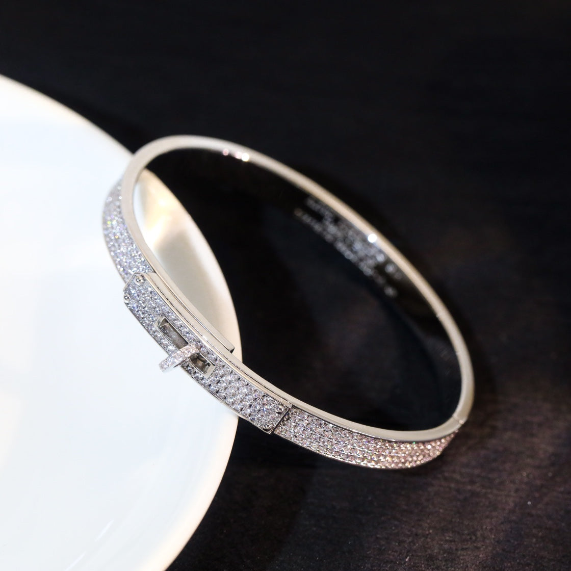 [Stellar Jewelry]KELLY BRACELET DIAMOND PAVED