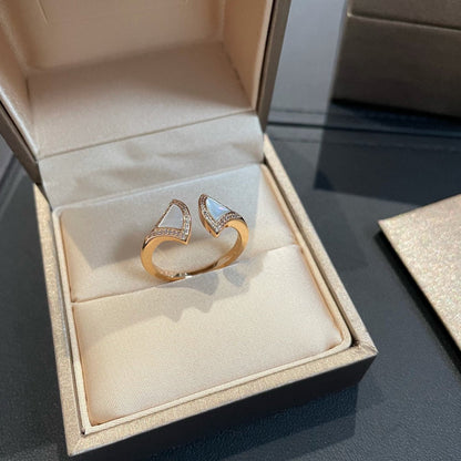 [Stellar Jewelry]DREAM MOP DIAMOND OPEN RING
