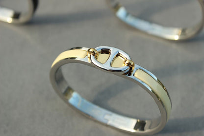 [Stellar Jewelry]CLIC CHAINE SILVER BRACELET