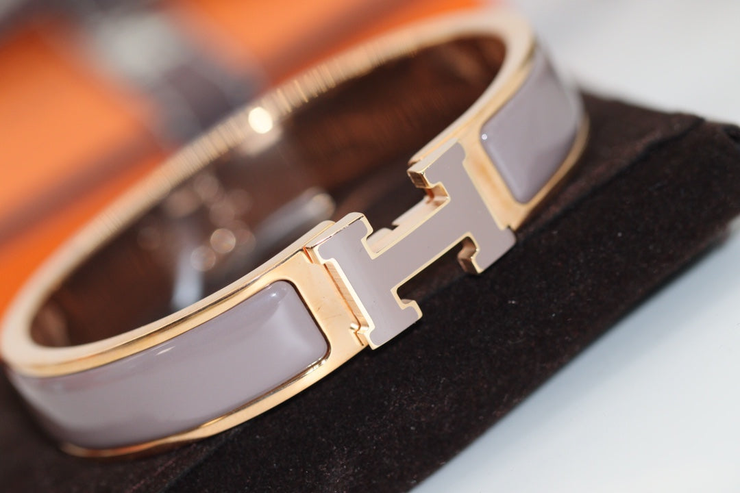 [Stellar Jewelry]H BRACELET 12MM BROWN
