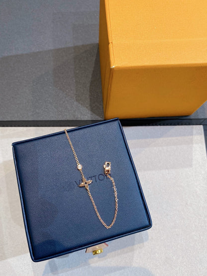 [Stellar Jewelry]STAR DIAMOND PINK GOLD BRACELET