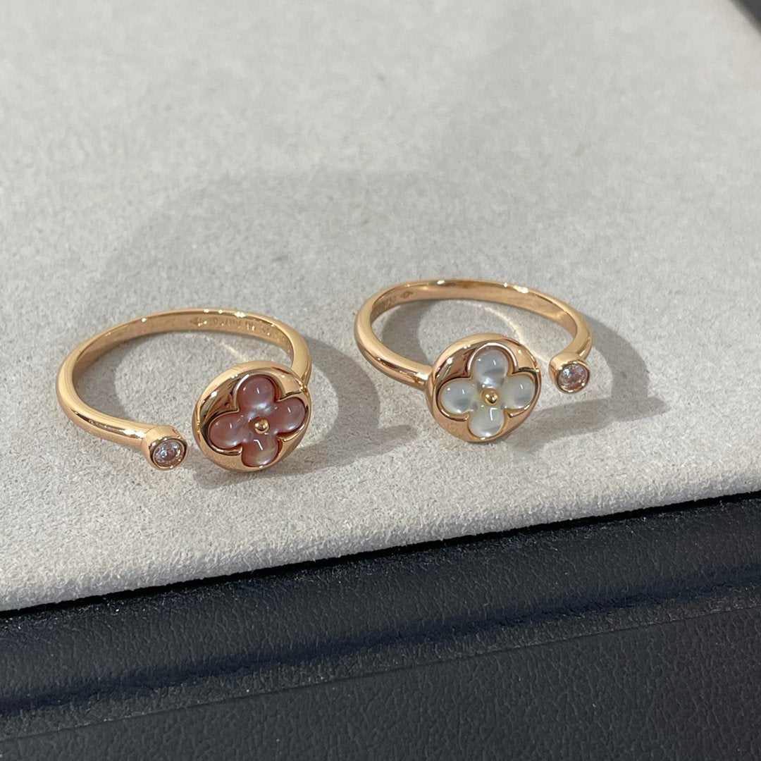 [Stellar Jewelry]SUN 1 DIAMOND PINK MOP RING