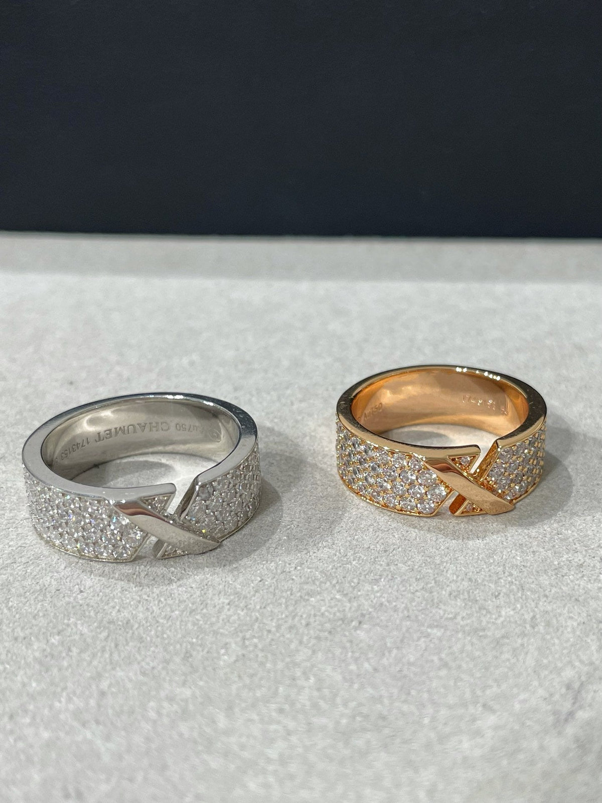 [Stellar Jewelry]LIENS EVIDENCE  DIAMOND PAVED RING