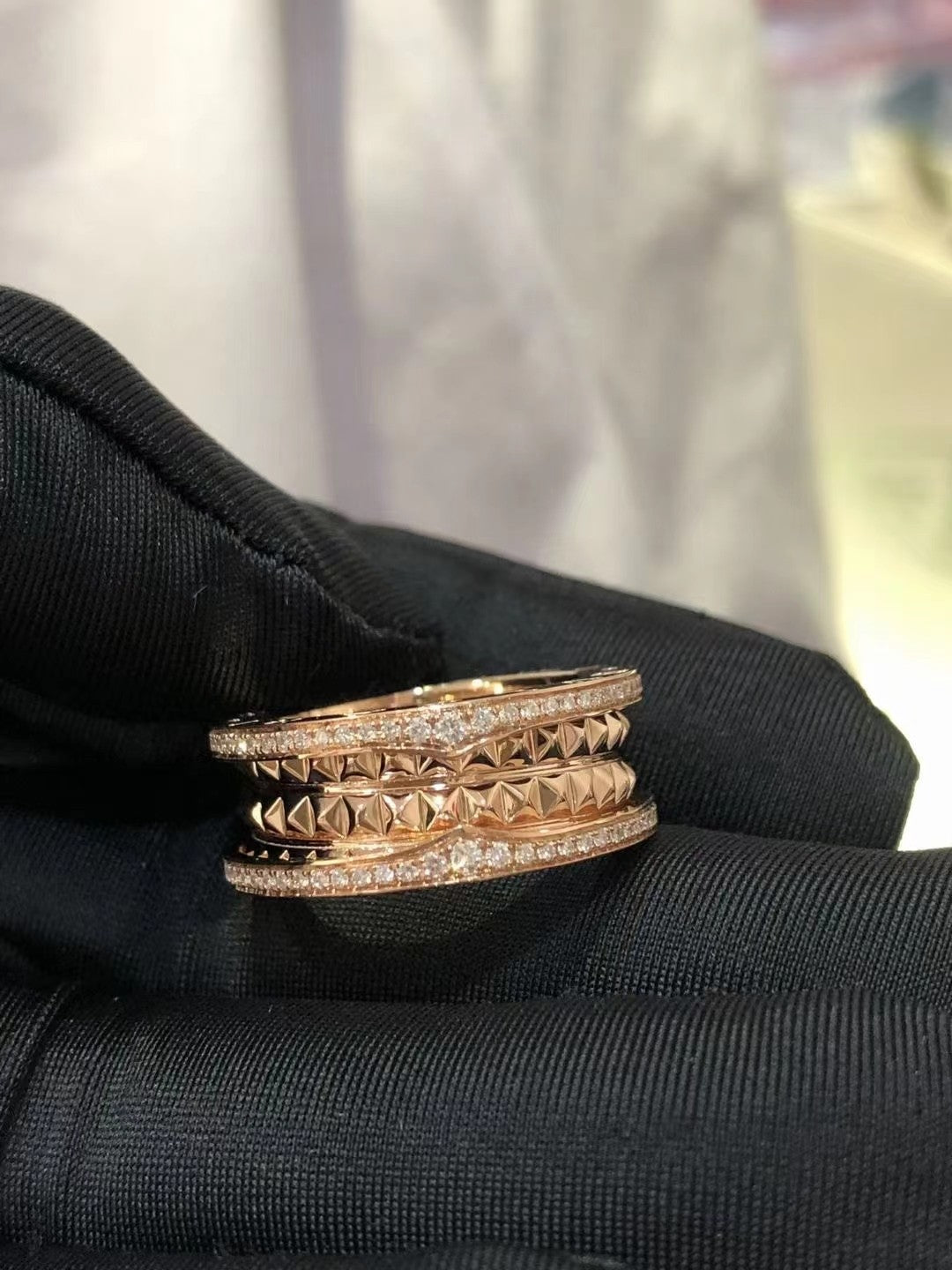 [Stellar Jewelry]ZERO 1 ROCK DIAMOND PINK GOLD