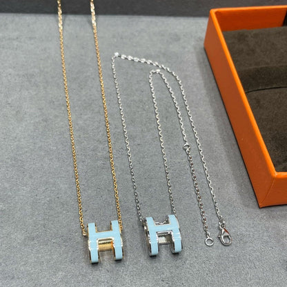 [Stellar Jewelry]POP H SKY BLUE NECKLACE