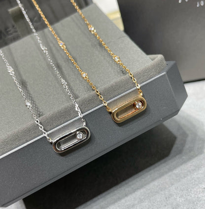 [Stellar Jewelry]MOVE UNO DIAMOND NECKLACE
