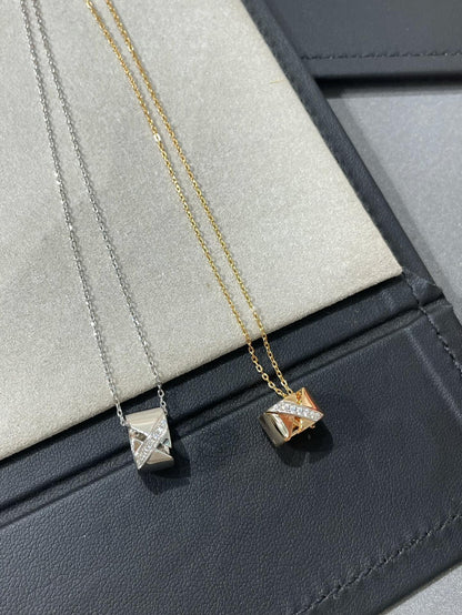 [Stellar Jewelry]LIENS EVIDENCE DIAMOND NECKLACE