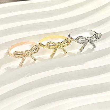 [Stellar jewels]TWIST BOW RING