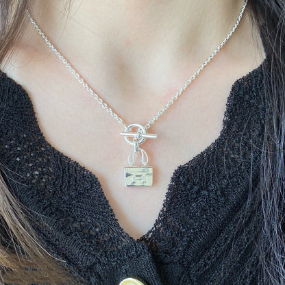 [Stellar Jewelry]CONSTANCE PEDANT SILVER NECKLACE